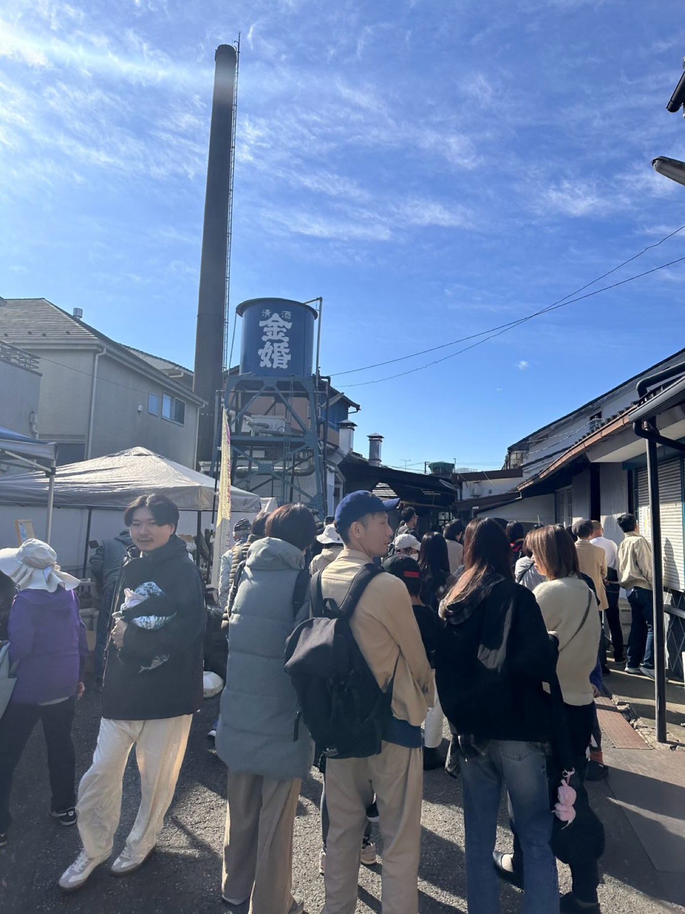 くめくめ醗酵EXPO・豊島屋酒造の蔵前の賑わい